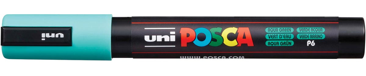 Uni POSCA paintmarker PC-3M, 1,5 mm, zeegroen