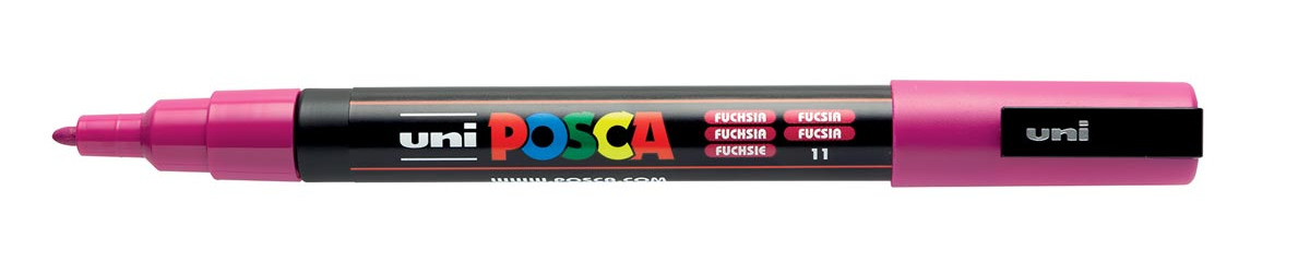 Uni POSCA paintmarker PC-3M, 1,5 mm, fuchsia