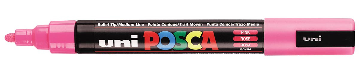 Uni POSCA paintmarker PC-5M, 1,8 - 2,5 mm, roze