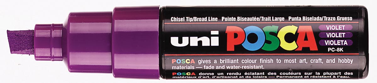 Uni POSCA paintmarker PC-8K, 8 mm, paars