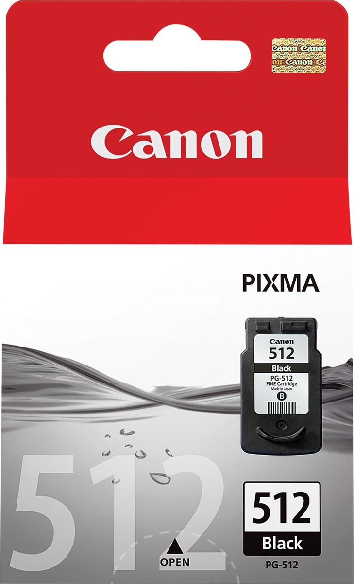 Canon inktcartridge PG512, 401 pagina's, OEM 2969B001, zwart