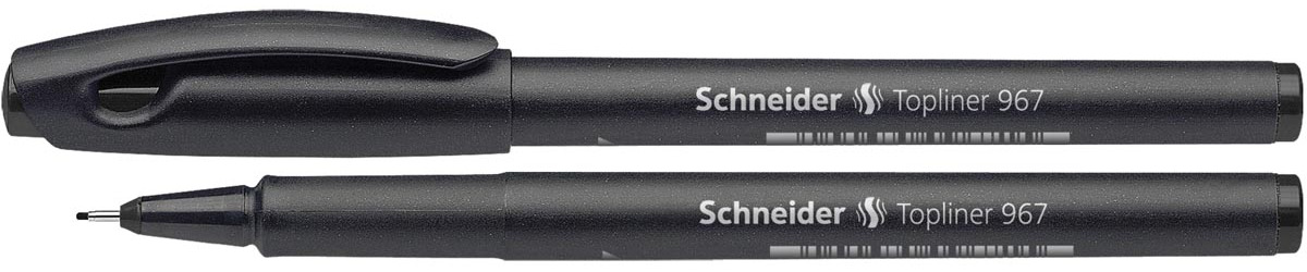 Schneider Fineliner Topliner 967 zwart