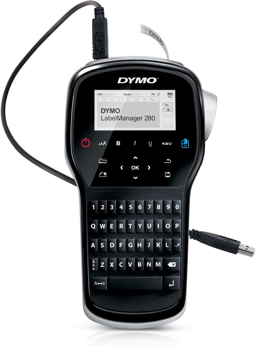 Dymo beletteringsysteem LabelManager 280, qwerty