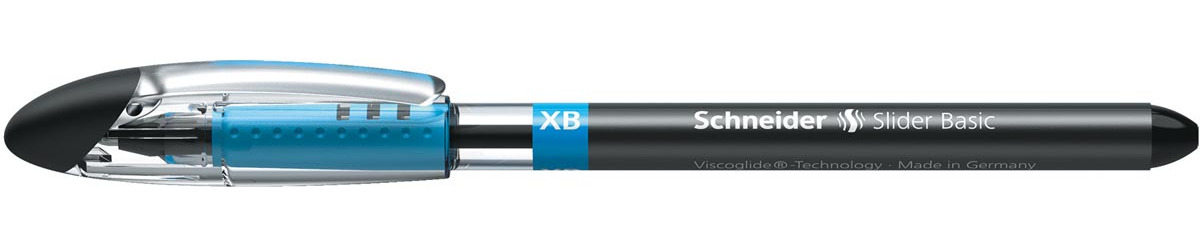 Schneider balpen Slider Basic zwart 1.15 mm viscoglide technologie doos 6+1