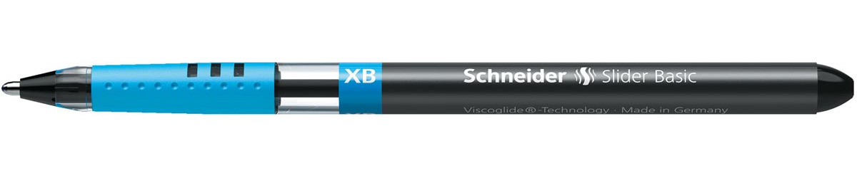 Schneider balpen Slider Basic zwart 1.15 mm viscoglide technologie doos 6+1