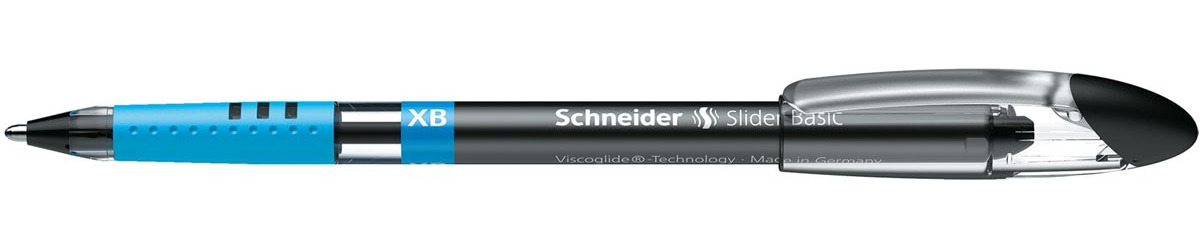 Schneider balpen Slider Basic zwart 1.15 mm viscoglide technologie doos 6+1