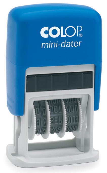 Colop tekststempel Mini-Dater, met datum en ONTVANGEN