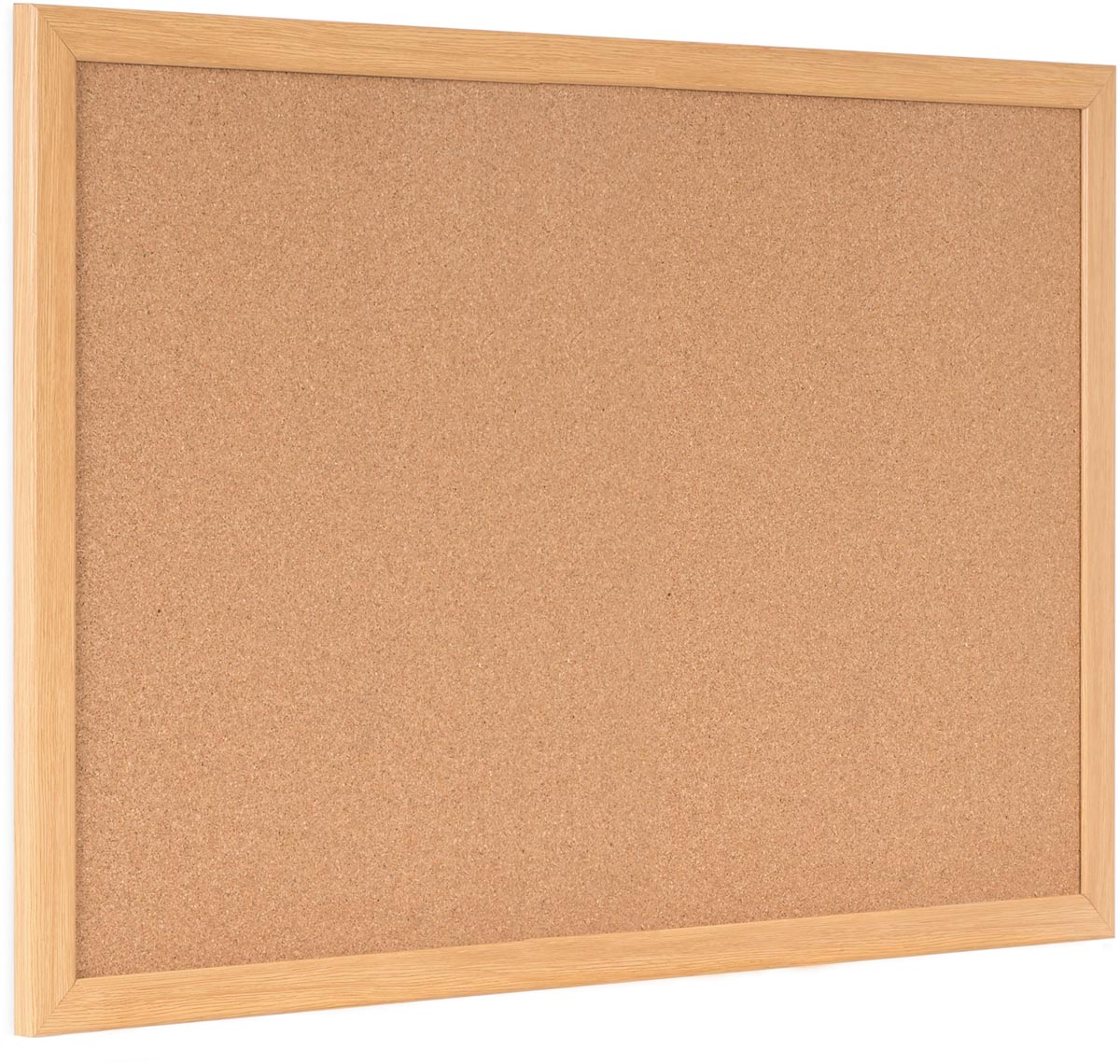 Bi-Office Earth Prime kurkbord, eiken kader, ft 120 x 90 cm
