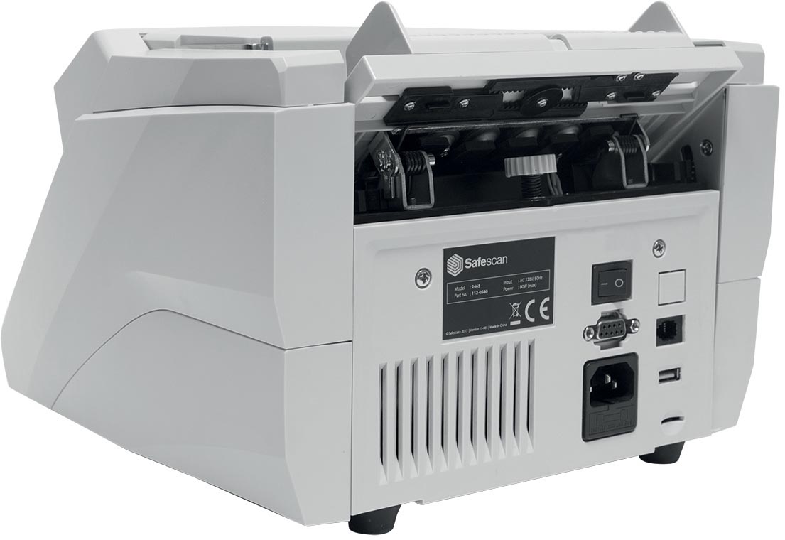 Safescan biljettelmachine 2465-S, met 7-voudige valsgelddetectie