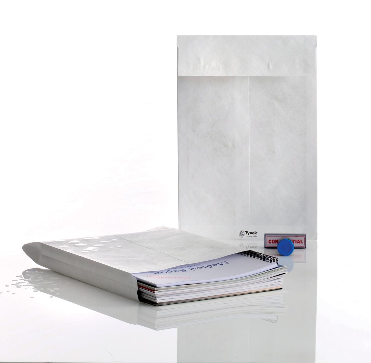Balgenveloppen Tyvek ft 229 x 324 x 38 mm, doos van 100 stuks