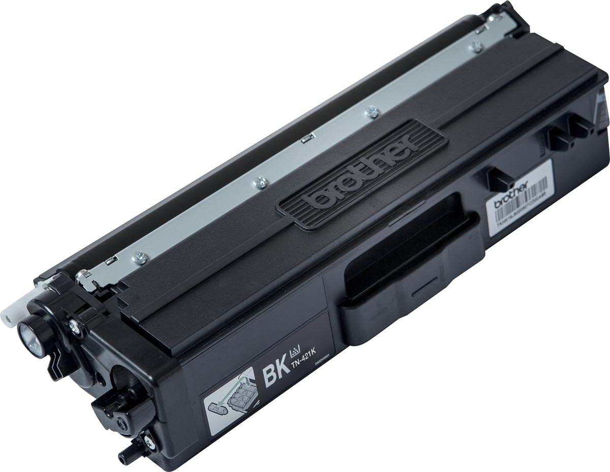 Brother toner, 3.000 pagina's, OEM TN-421BK, zwart