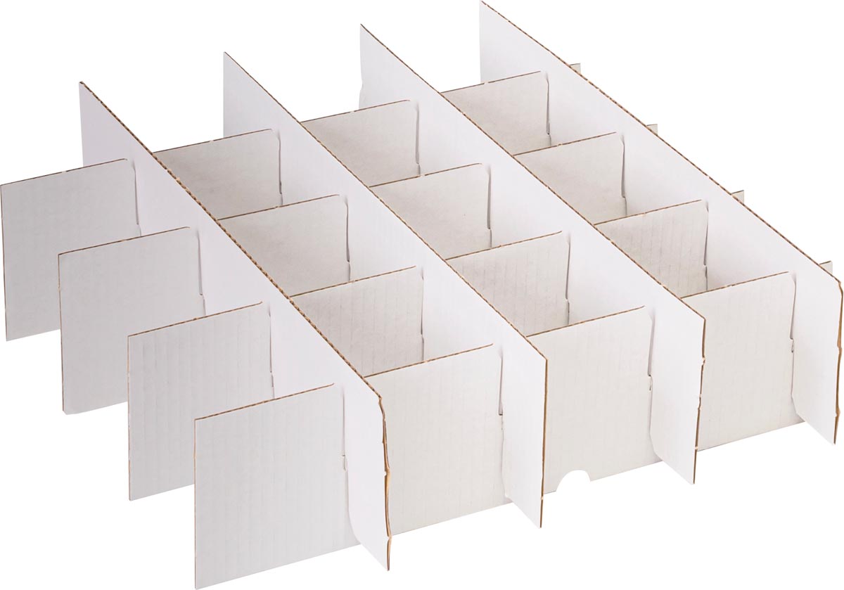 Really Useful Box opbergdoos, 60 l, met inzetbakje, transparant