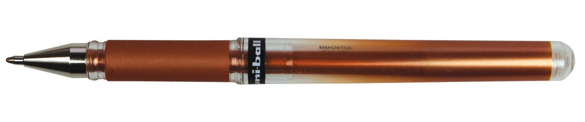 uni-ball Signo Broad Creative rollerpen zwart metallic gel-inkt 1 mm brede punt waterbestendig