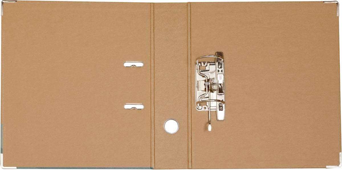 Econovo ordner A4 kraft gerecycleerd papier 75 mm rug ecologisch