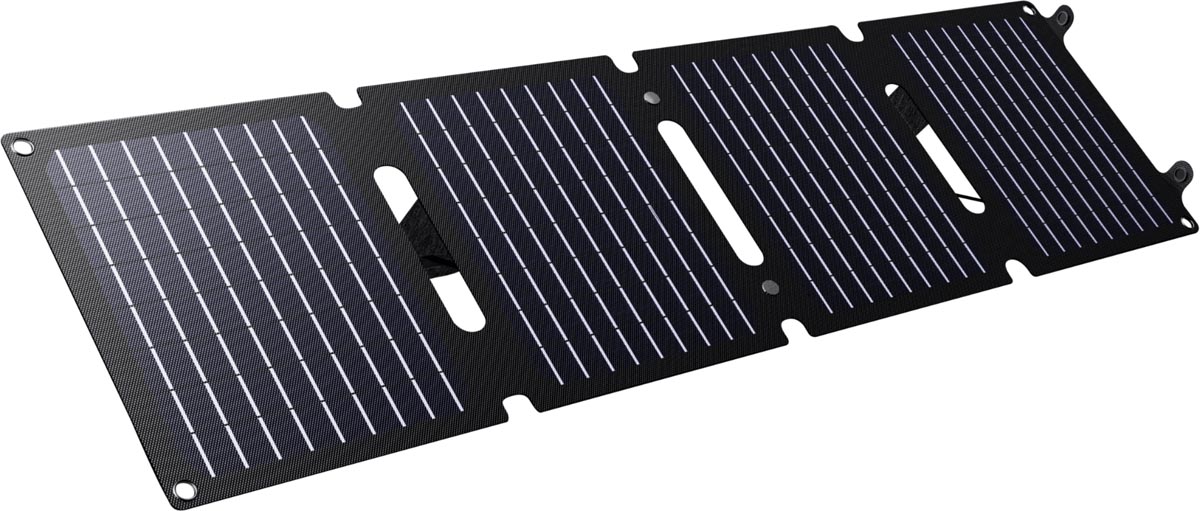 Trust Zuny opvouwbaar zonnepaneel, oplader smartphone en tablet, 40 W