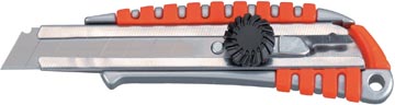 Maul Profi Plus cutter 18 mm rood roestvrij staal 235 x 25 x 85 mm