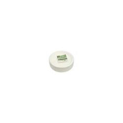 Bord pure, rond, wit, diameter 23 cm, uit suikerriet, pak van 50 stuks
