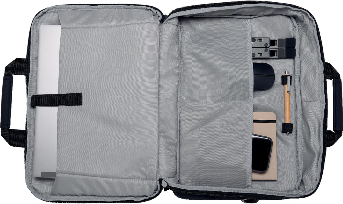 Kensington EQ laptoptas voor 16 inch laptops, zwart