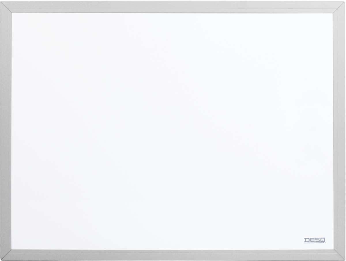 Desq magnetisch whiteboard aluminium wit 40 x 30 cm