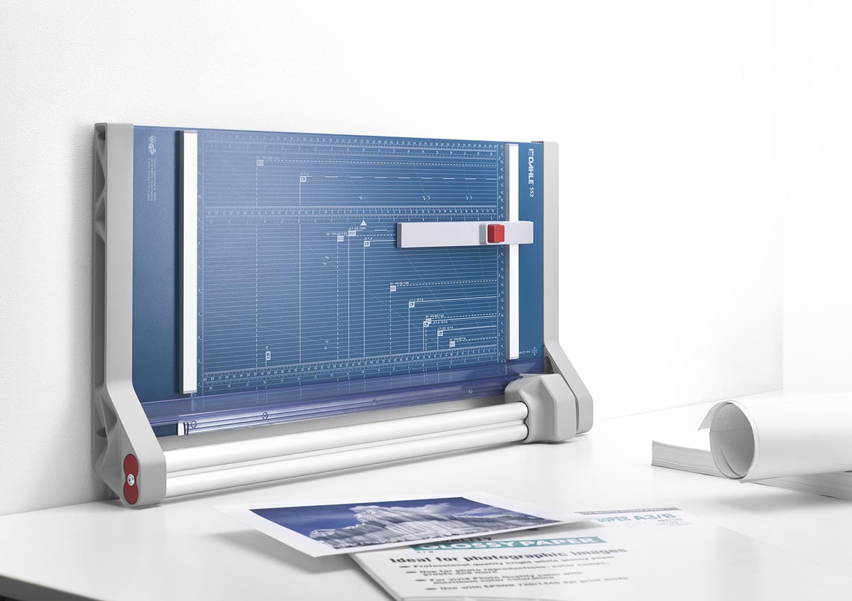 Dahle rolsnijmachine 552 voor ft A3, capaciteit: 20 vel