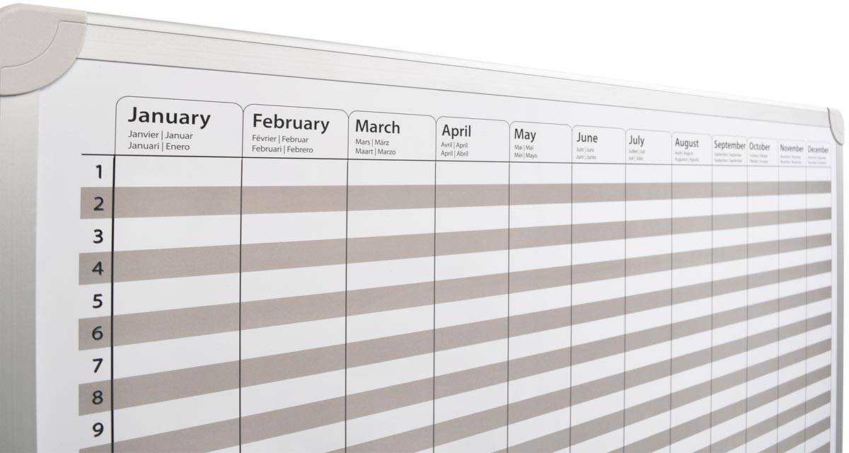 Desq jaarplanner Business Classy, magnetisch, ft 60 x 90 cm