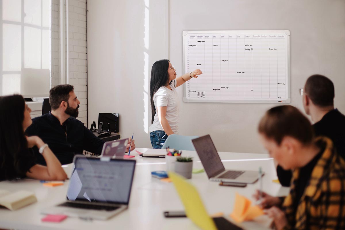 Desq jaarplanner Business Classy, magnetisch, ft 60 x 90 cm