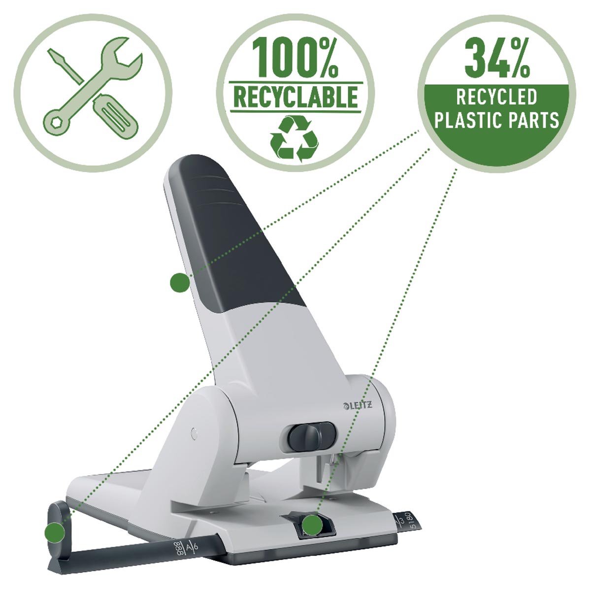 Leitz perforator Heavy Duty 5180