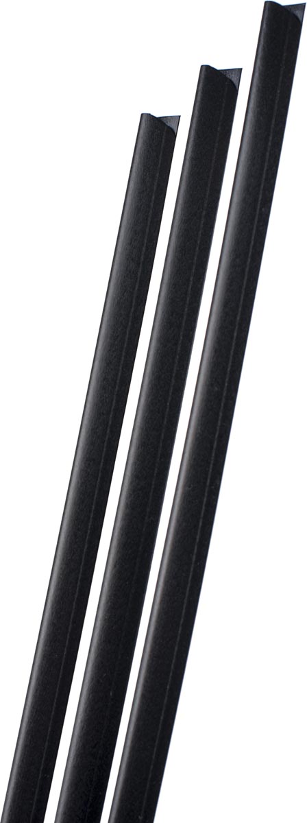 Pavo klemstrips, pak van 100 stuks, 6 mm, zwart