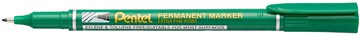 Pentel permanente marker NF450-D, groen