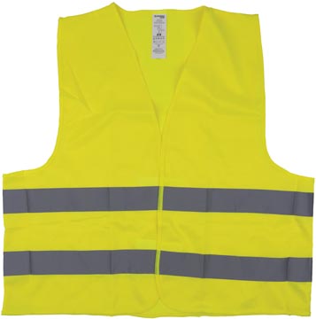 DONAU SAFETY fluohesje, geel, medium
