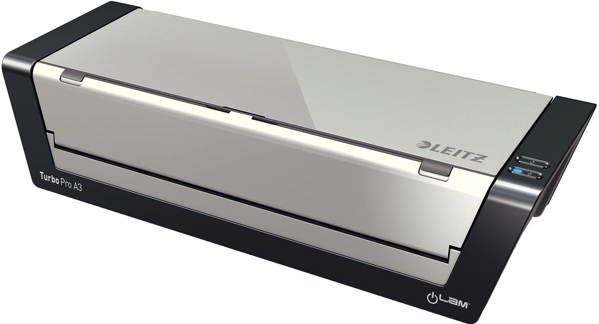 Leitz iLAM touch Turbo Pro lamineermachine voor A3 formaat grijs