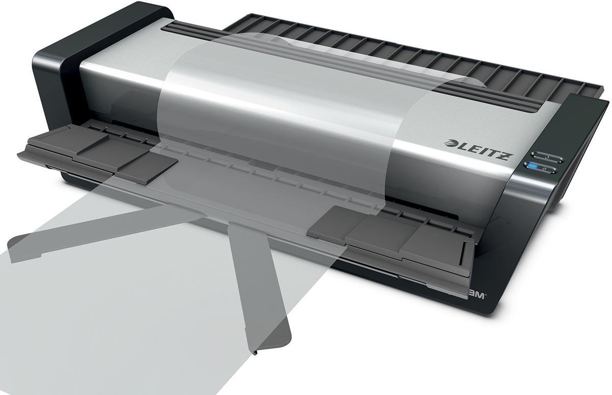 Leitz iLAM touch Turbo Pro lamineermachine voor A3 formaat grijs