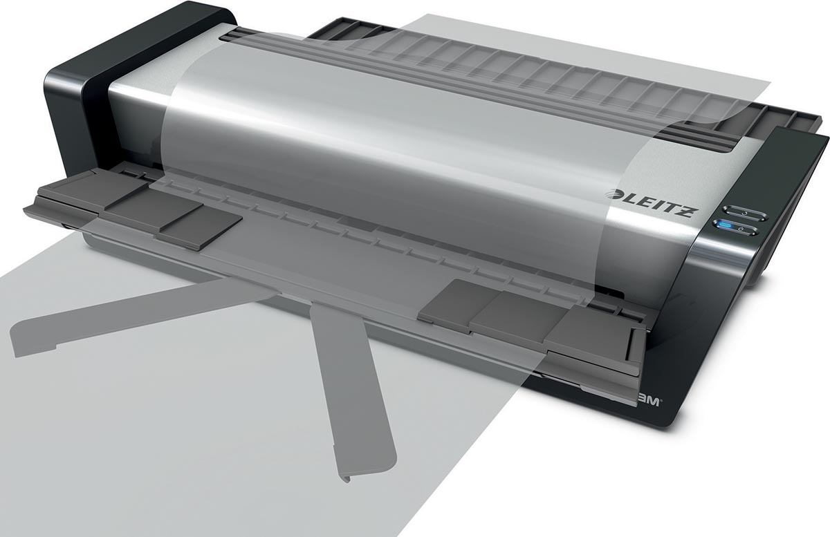 Leitz iLAM touch Turbo Pro lamineermachine voor A3 formaat grijs