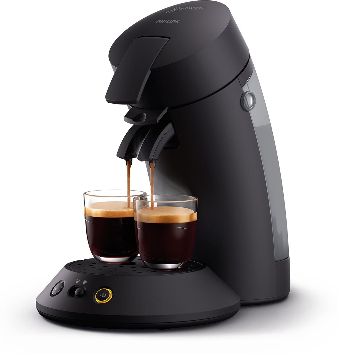 Philips Senseo Original Plus koffiezetapparaat zwart compact formaat