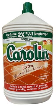 Carolin vloerreiniger extra lijnolie beige 5 liter voor vloeren