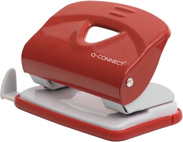 Q-CONNECT Perforator 2-gaats Metaal Rood 20 blad