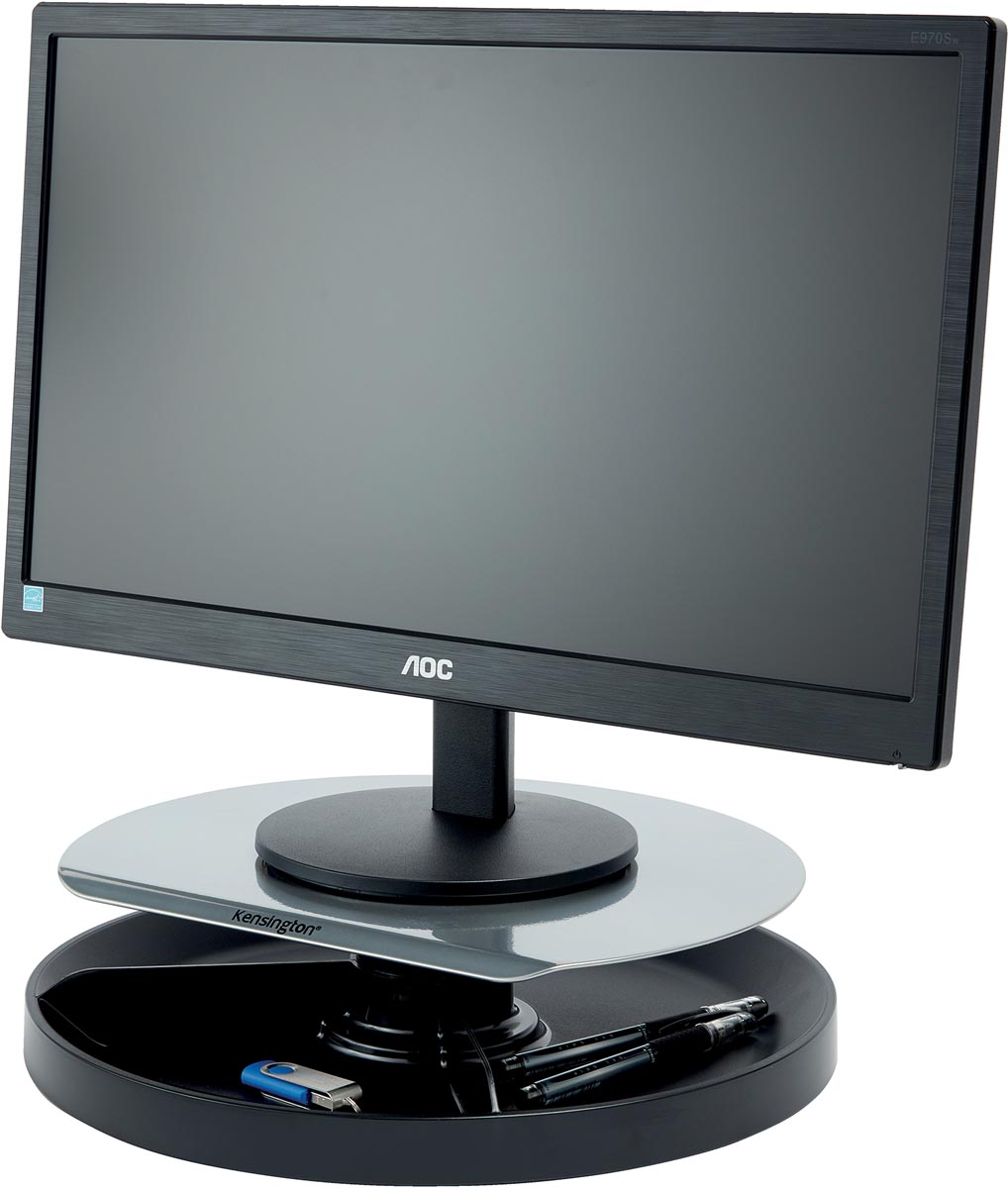Kensington SmartFit Spin Station monitorstandaard zwart 345x335x85 mm