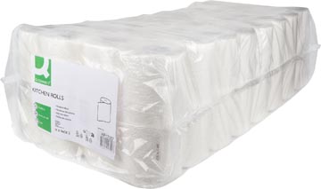 Q-CONNECT keukenrol 2-laags wit pure cellulose 50 vel 32 rollen
