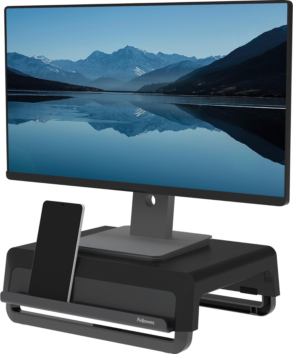 Fellowes monitorstandaard Breyta, zwart
