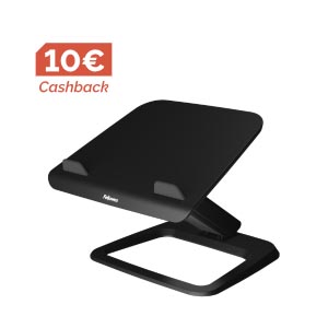 Fellowes Hana LT laptopstandaard zwart 465x390x170 mm ecologisch
