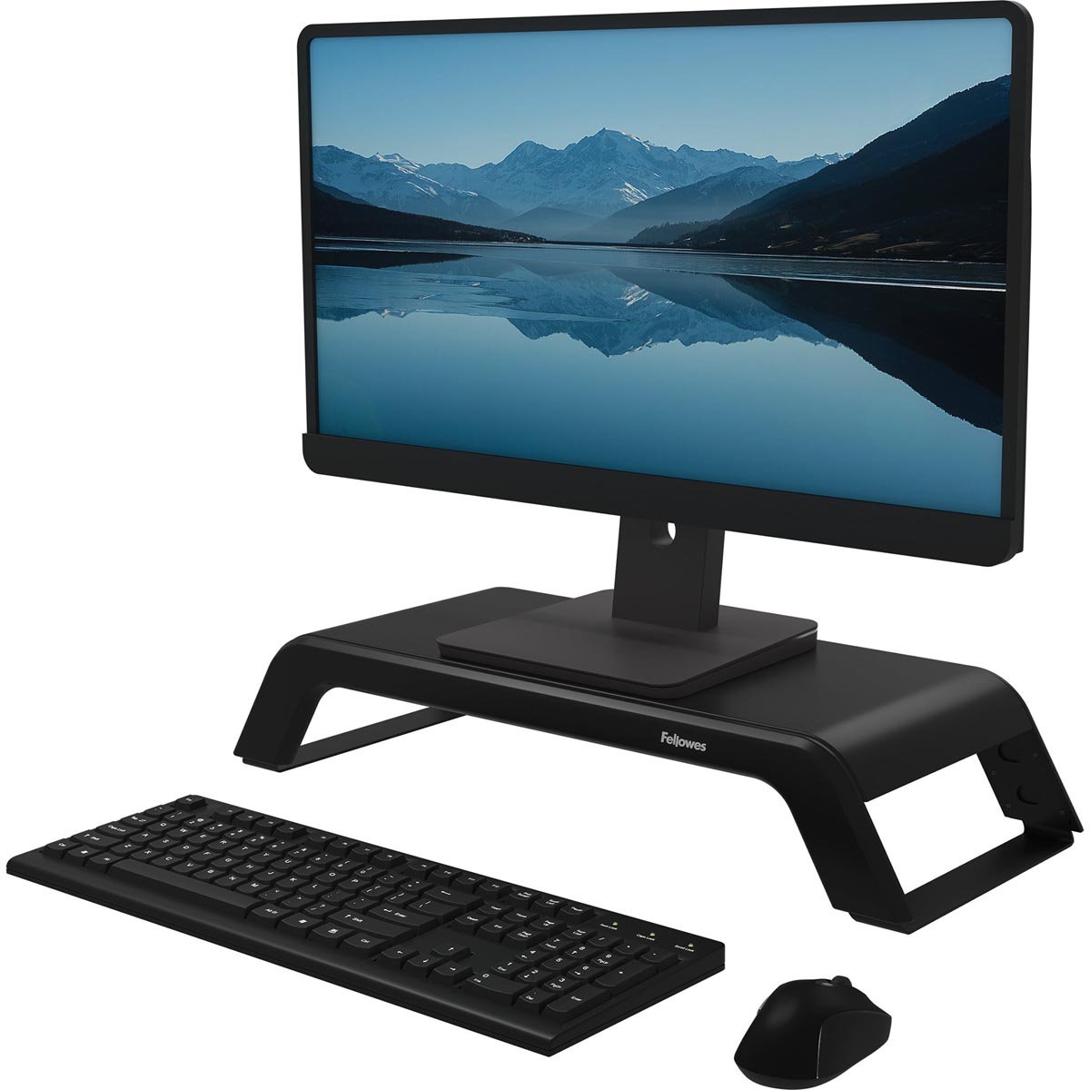 Fellowes Hana LT monitorstandaard zwart 630x290x180 mm ecologisch
