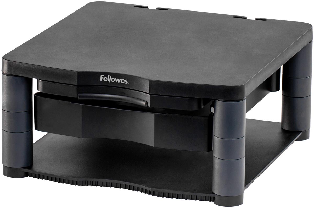 Fellowes beeldschermhouder lichtgrijs/zwart 357x358x134 mm