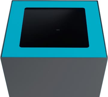 V-Part top voor modulaire afvalbak 85 l en 90 l, blauw