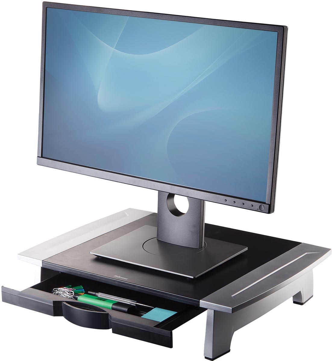 Fellowes Office Suites beeldschermhouder grijs 375x514x120 mm