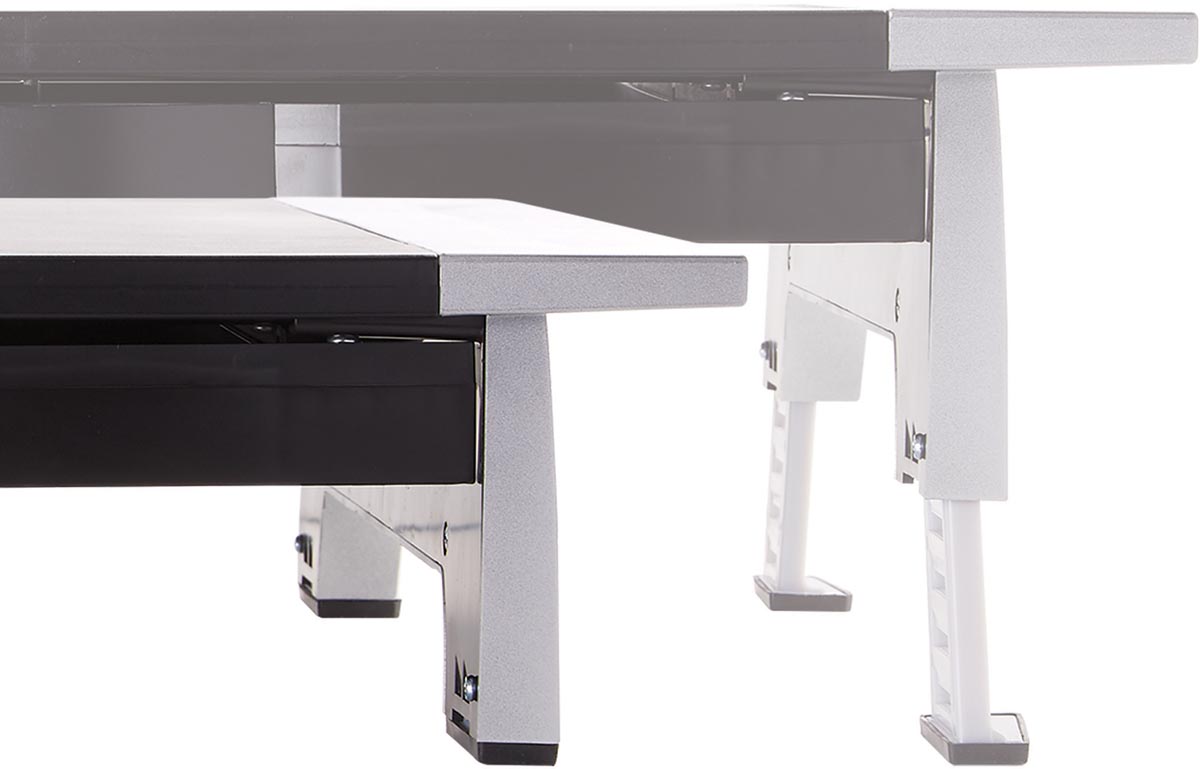 Fellowes Office Suites beeldschermhouder grijs 375x514x120 mm