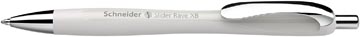 Schneider balpen Slider Rave Trend Edition, extra breed, blauwe inkt, silver grey