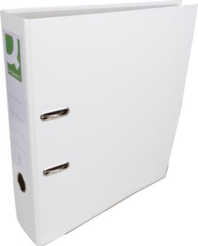 Q-CONNECT ordner A4 wit PP en papier rug 8 cm met beschermrand FSC Mix