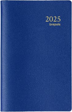 Brepols agenda Delta Genova 6-talig, blauw, 2027