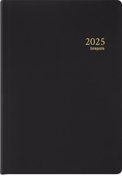 Brepols agenda Armada Seta 4-talig, zwart, 2027