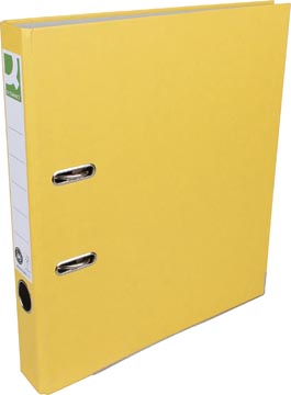 Q-CONNECT ordner A4 formaat geel 5 cm rug Recycolor papier